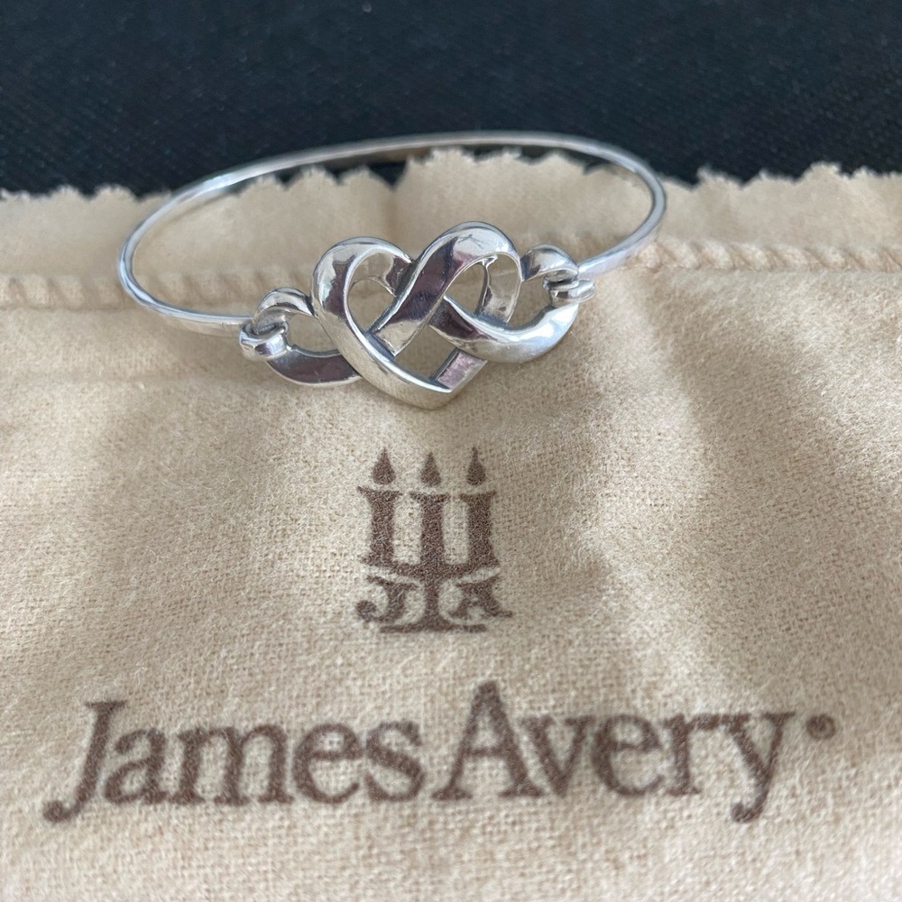 James Avery Heart bracelet excellent condition!